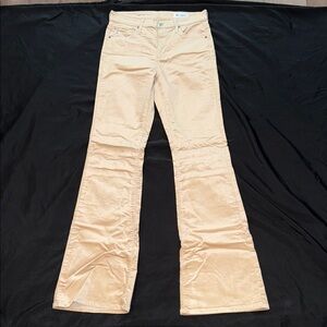 AG Adriano Goldschmied Women's Boot Cut Jeans in Tan